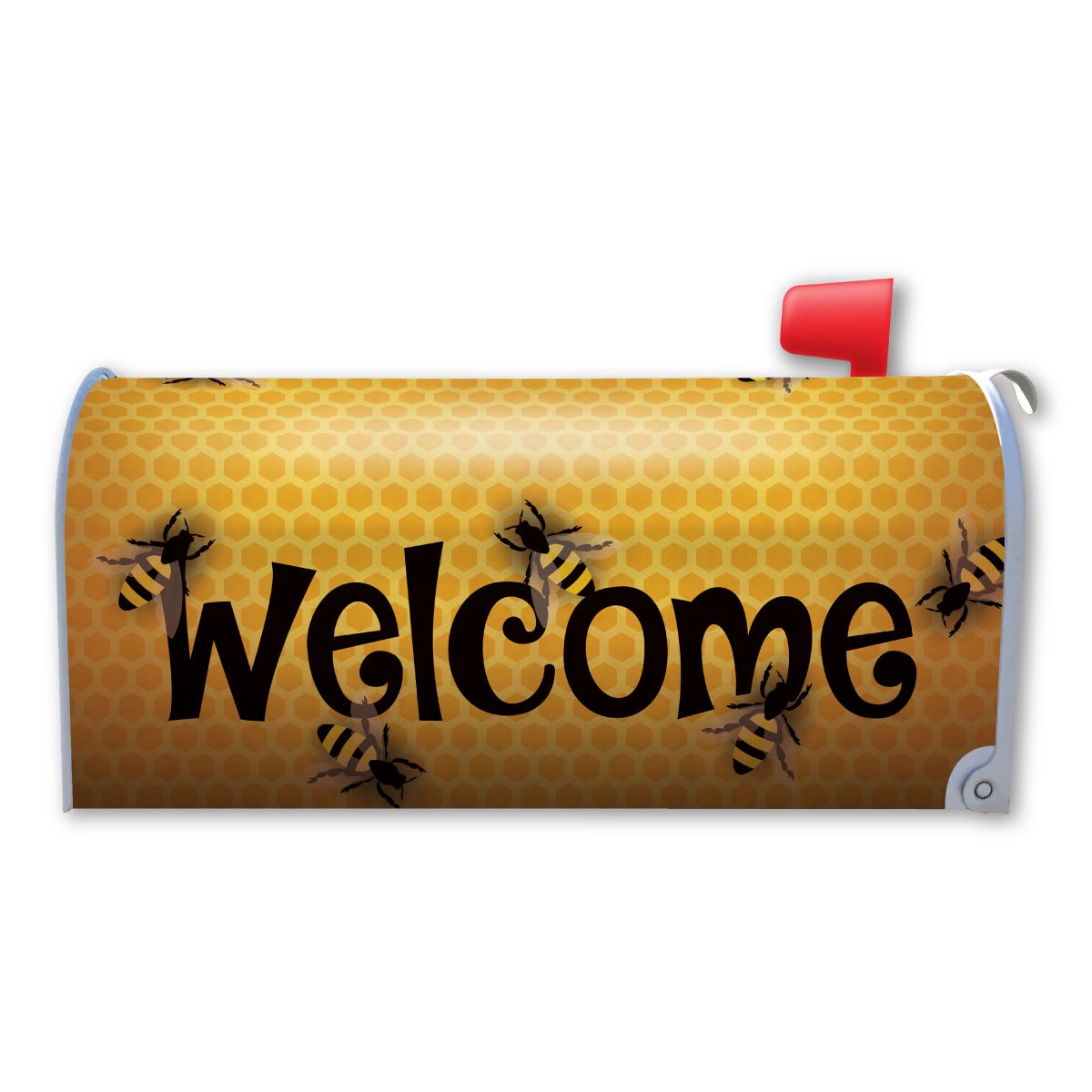 Bee Welcome Large Mailbox Cover Magnet - 26