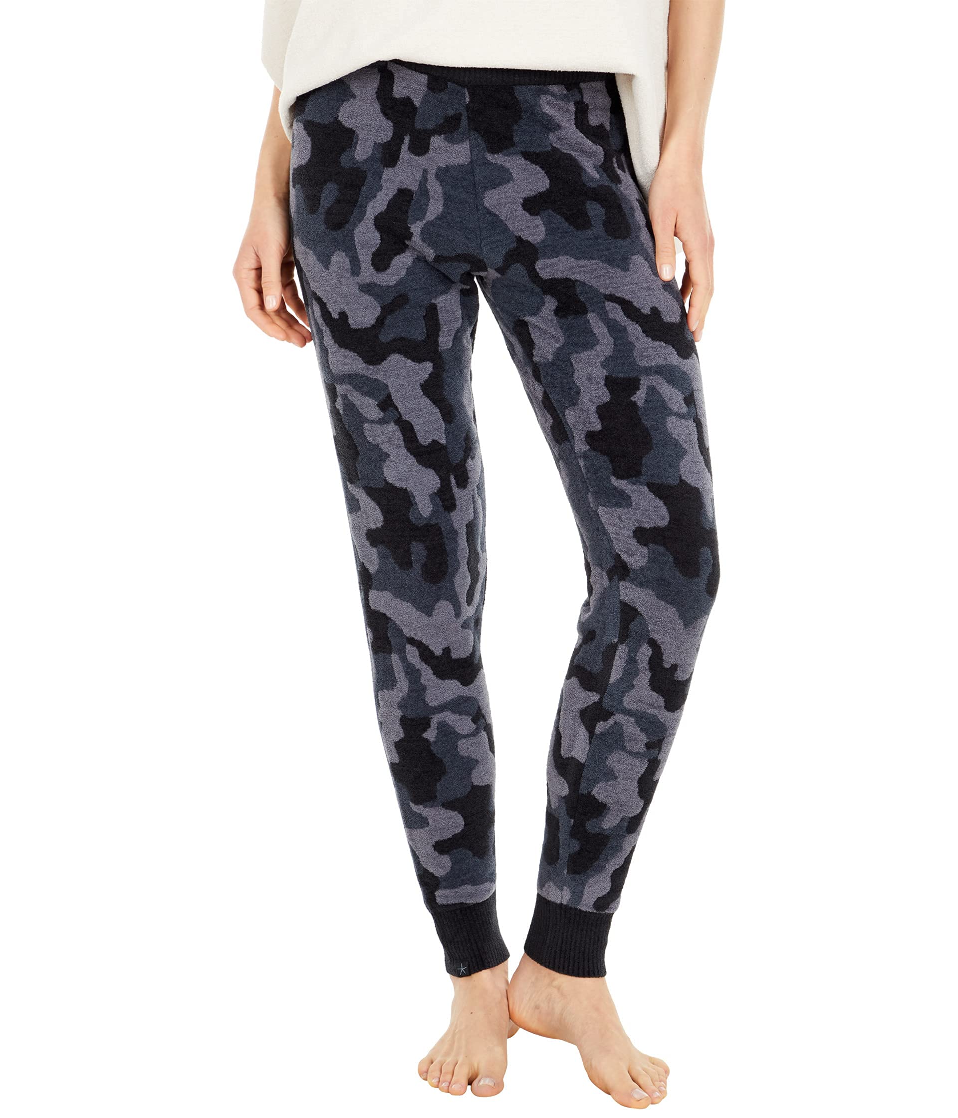 Barefoot CozyChic Ultra Lite Camo Joggers for Women - Lightweight Gym & Running Pants, Comfortable Lounge & Yoga Track Bottoms - Perfect for Workout, Travel & Casual Wear