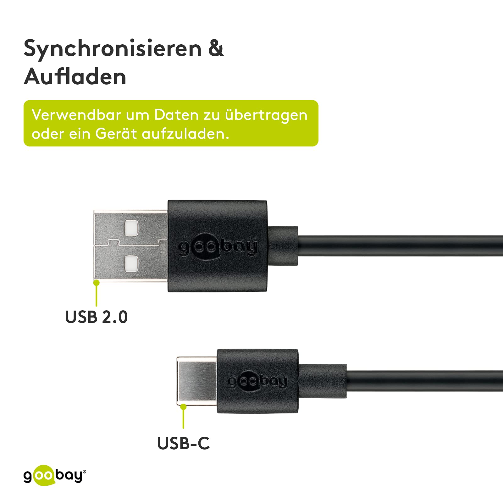 Fast Charging USB-C to USB-A Cable 3A 0.1M/0.3FT - High Speed Data Sync & Quick Charge for iPhone 15/14/13, Samsung Galaxy, iPad, Tablet - Perfect for Home, Office & Car Charging