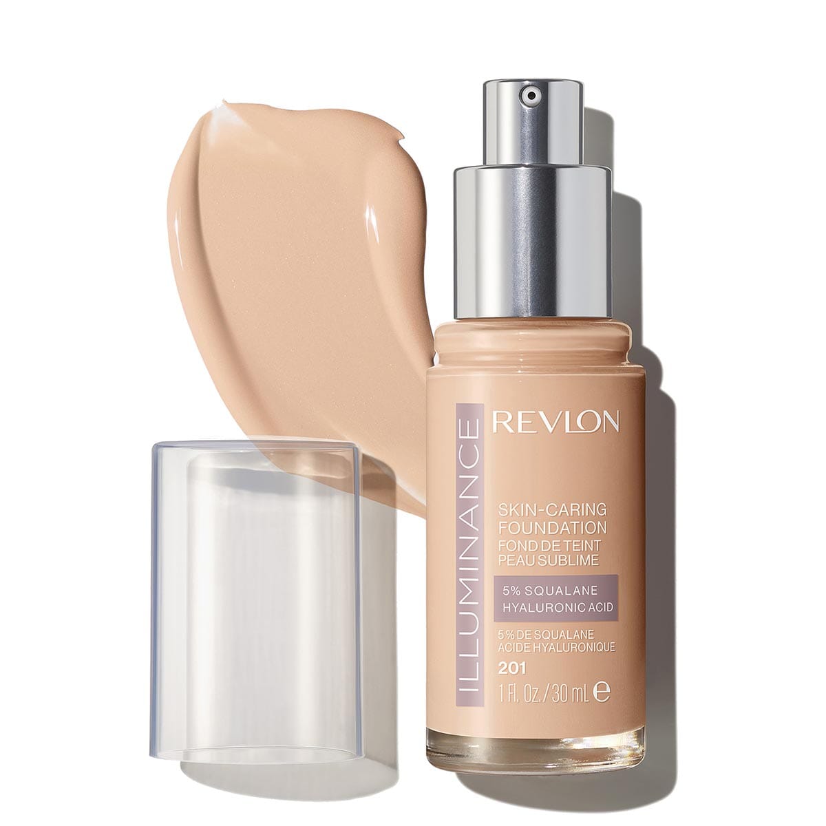 Revlon Illuminance Liquid Foundation - Tono 201 Creamy Natural - Lightweight, Buildable Coverage for Flawless Everyday Makeup | Perfect for Office, Date Night & Special Occasions