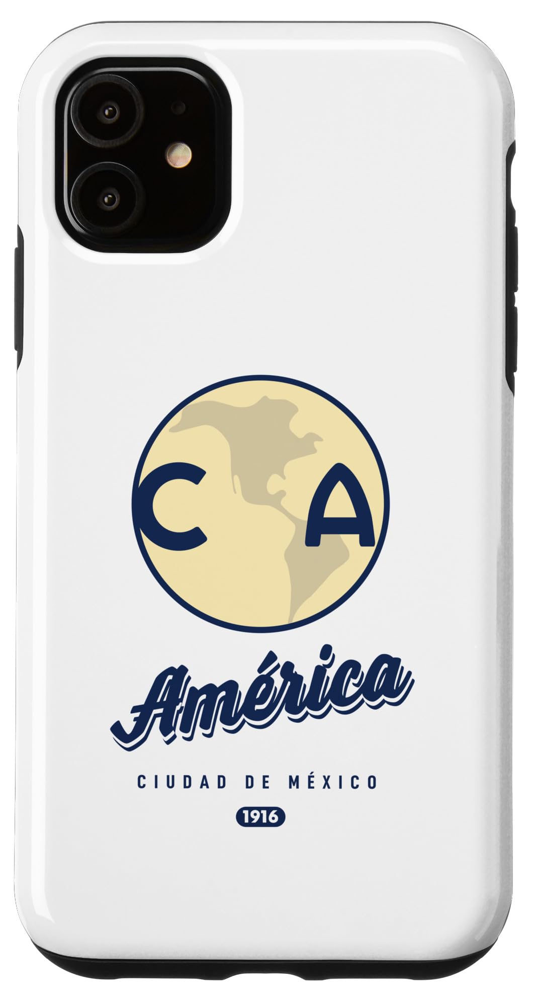 Exclusive iPhone 11 Club America Soccer Case - Durable Protective Phone Cover for Apple iPhone 11 - Perfect for Fans, Gifts & Game Day Support