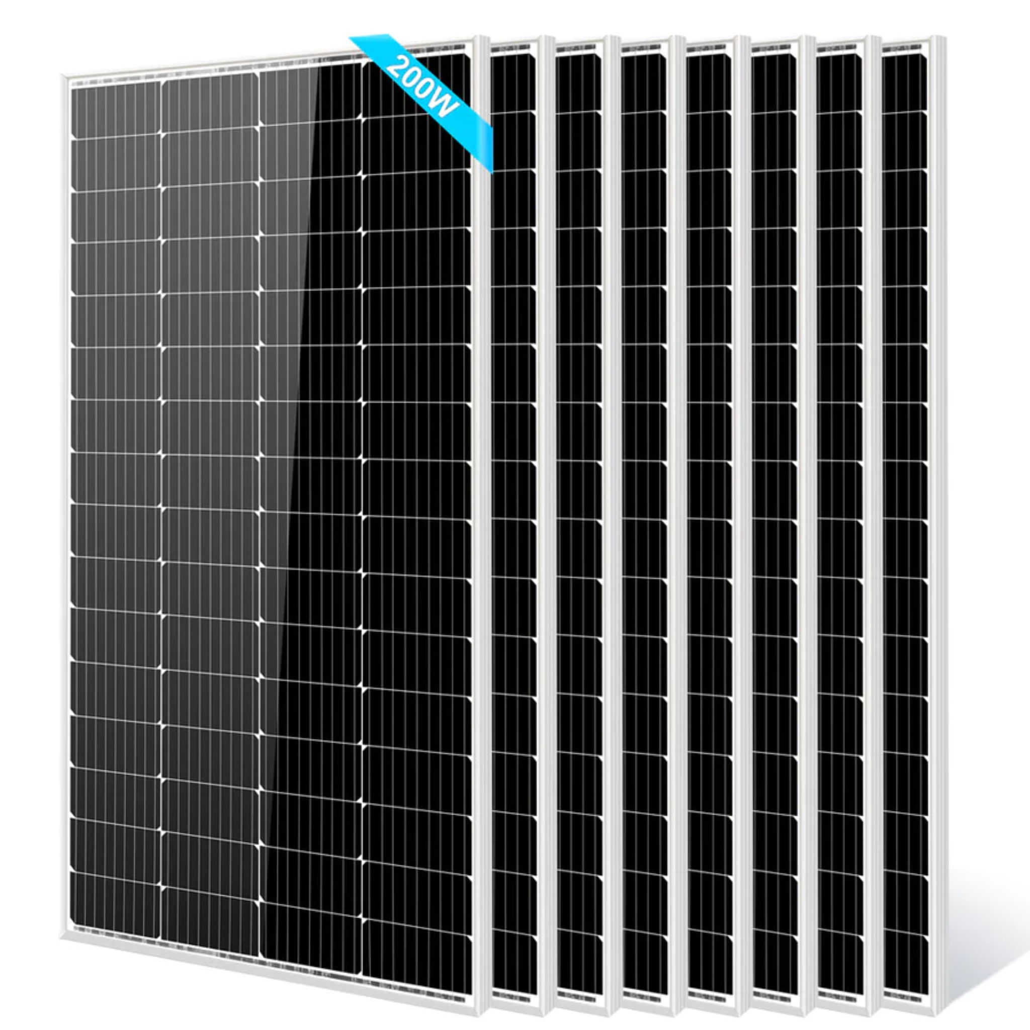 SunGoldPower 200 Watt Monocrystalline Solar Panel - High Efficiency Solar Panel for Home, RV, Boat & Off-Grid Power - Perfect for Camping, Emergency Backup & Renewable Energy Systems