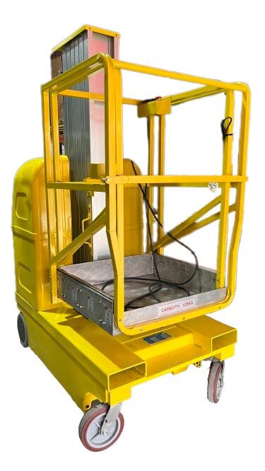 Aiko 125kg 7.5m Self-Propelled Scissor Lift Platform - Model PT GTWZ7.501 | Electric Hydraulic Aerial Work Platform for Construction, Warehouse Maintenance & Indoor Industrial Use