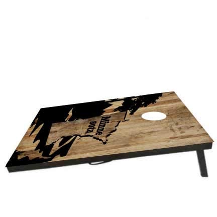 Minnesota Cornhole Game Set - Premium Cornhole Bags & Boards for Outdoor Toss Games - Perfect for Backyard BBQs, Tailgating & Family Gatherings