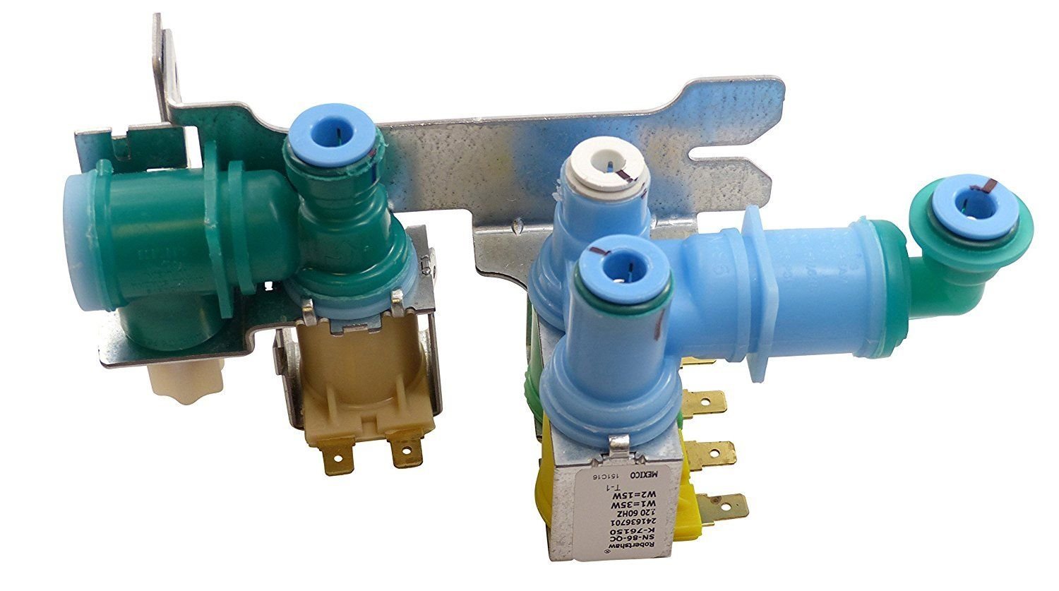 Frigidaire Ice Maker Replacement 241798224 & Water Valve Kit 242252702 - Compatible with Refrigerators for Easy DIY Repair | Perfect for Home Kitchen Appliance Maintenance