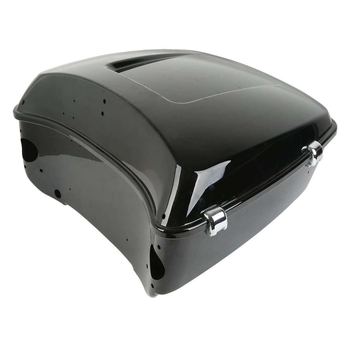 TCMT ABS King Tour Pack Trunk with Latch Key for Harley Touring Models (2014-2023) - Fits CVO Road King, Road Glide, Street Glide & Electra Glide Ultra Limited - Durable Storage Solution for Motorcycle Travel & Road Trips