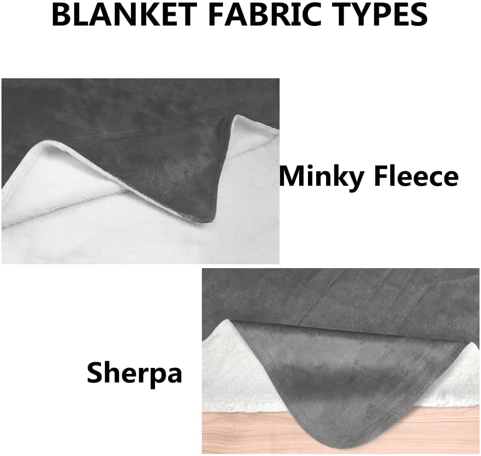 Custom Personalized Baby Blankets for Girls & Boys - Soft Sherpa Blanket with Name & Heart Design - Perfect Baby Shower, Birthday, Christmas Gift for Newborns (Great for Nursery, Travel & Photo Shoots)