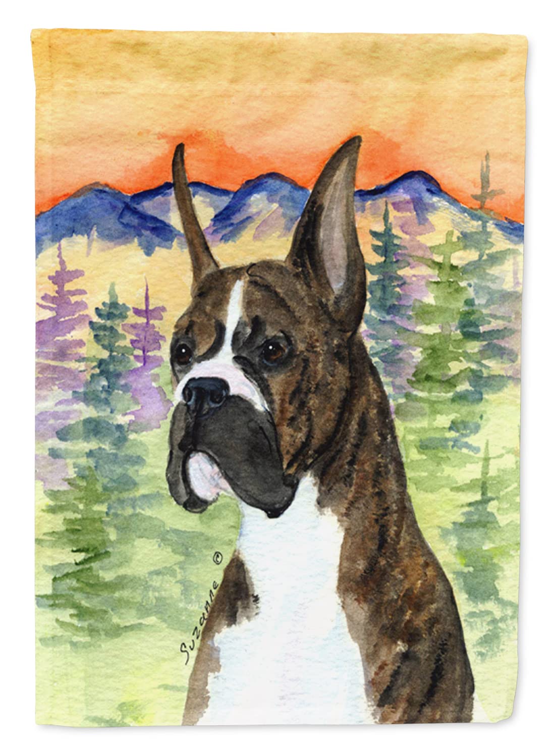 Boxer Dog Garden Flag - Decorative Outdoor Yard Banner for Mailbox, Flower Beds & Patio | Weather-Resistant Multicolor Design | Perfect for Seasonal Decor, Pet Lovers & Home Landscaping