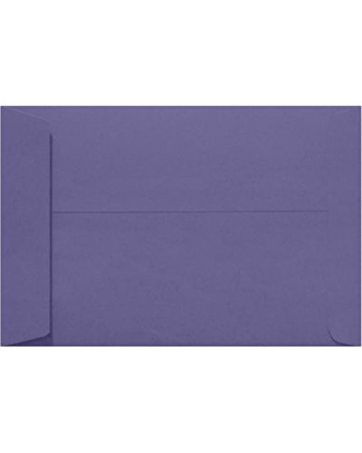 LUXPaper 10 x 13 Open End Envelopes - Peel & Press Seal, Wisteria Purple, 80lb Text Weight, Pack of 1,000 | Perfect for Wedding Invitations, Business Mailings & Greeting Cards