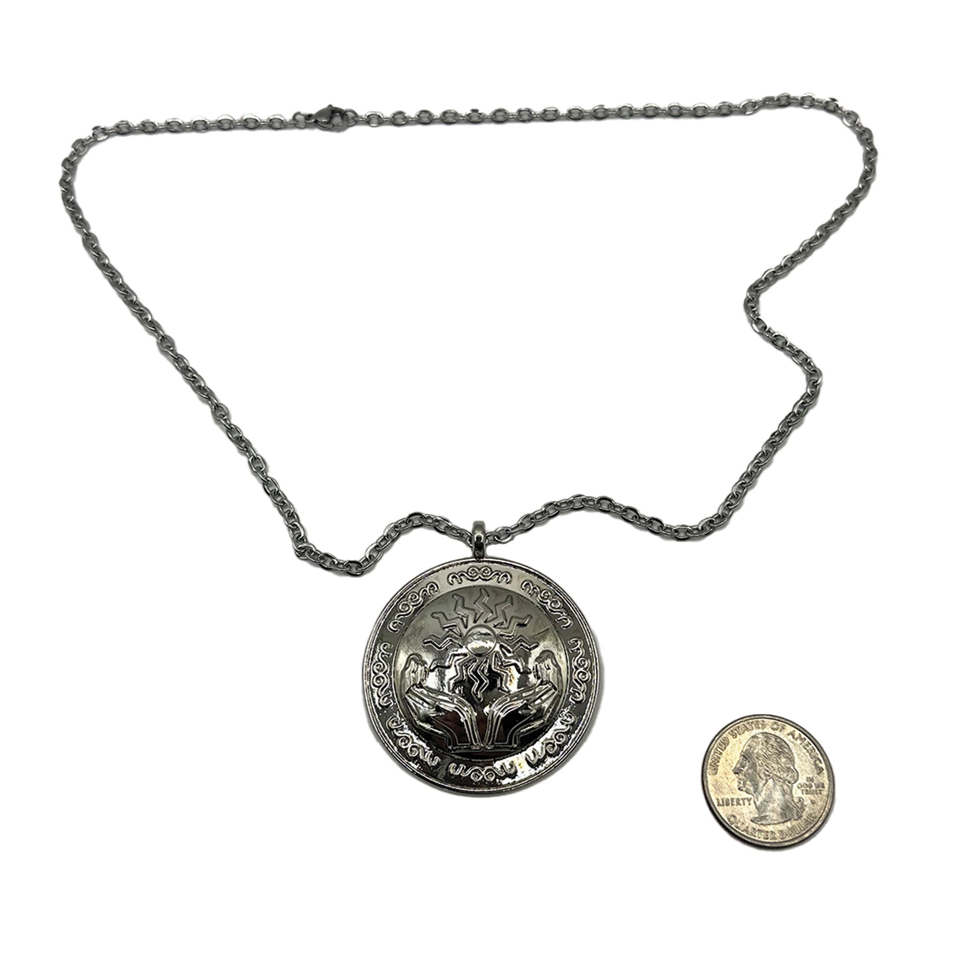 Dungeons & Dragons Jewelry - Amulet of Health Pendant | D&D RPG Accessory for Cosplay, LARP & Tabletop Gaming | Perfect Gift for Fantasy Fans & Adventurers