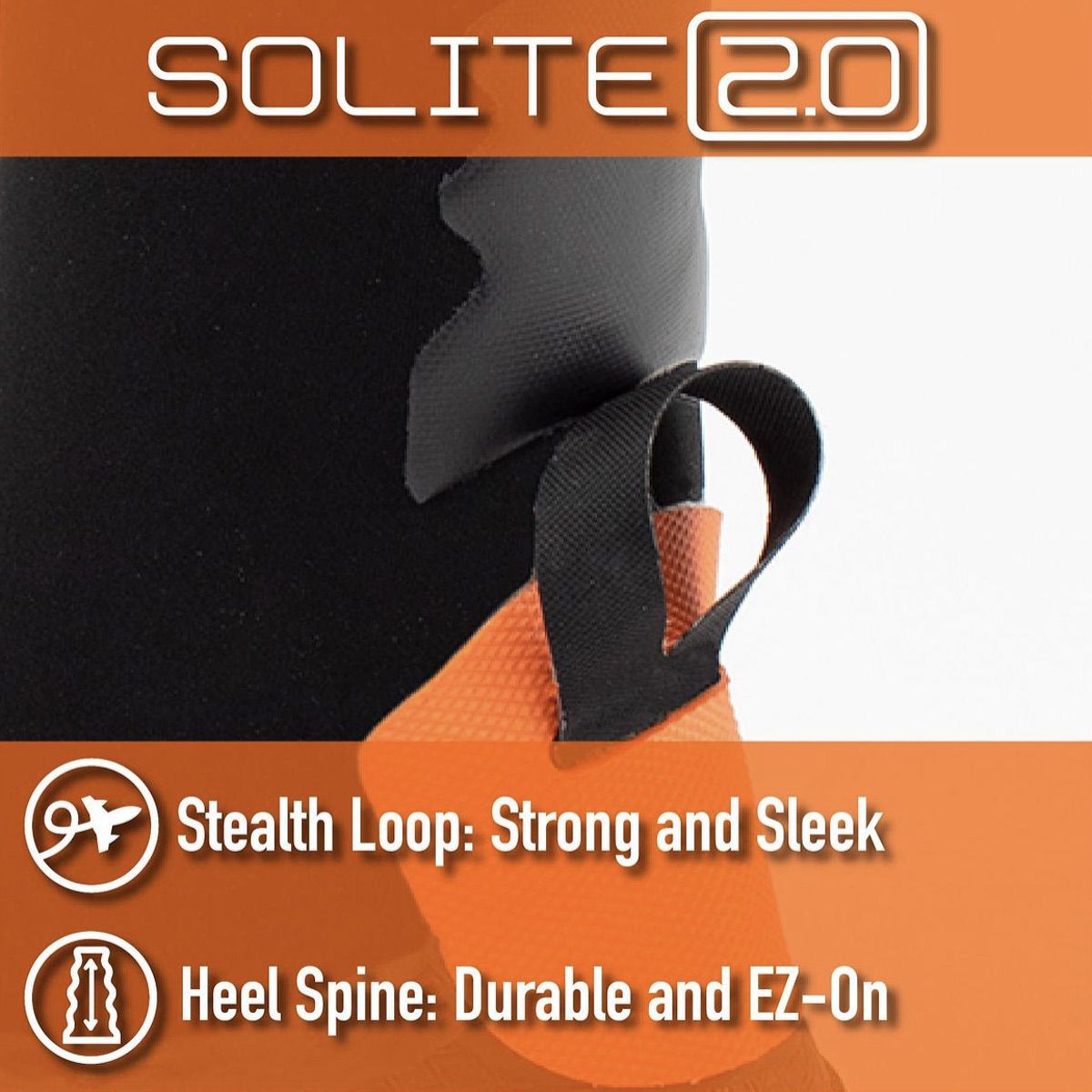 SOLITE Custom 2.0 8mm Neoprene Booties - Black/Red Scuba Diving Boots with 1mm Heat Booster Socks for Cold Water Diving & Water Sports