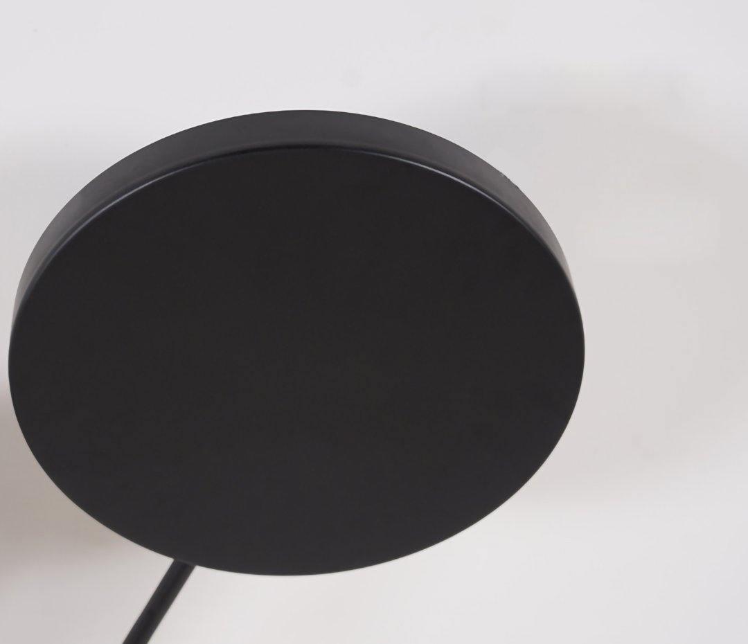 Lride Modern Wall Lamp - Sleek LED Sconce Lighting for Bedroom, Living Room & Hallway - Energy Efficient Indoor Wall Light Fixture (Black) - Perfect for Ambient, Accent & Decorative Home Lighting