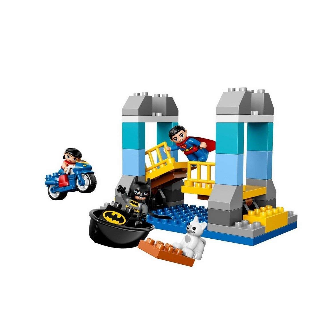 LEGO Duplo Super Heroes Batman Adventure Building Kit - 47 Piece Construction Toy for Kids | 10599 | Creative Play & Early Learning for Toddlers