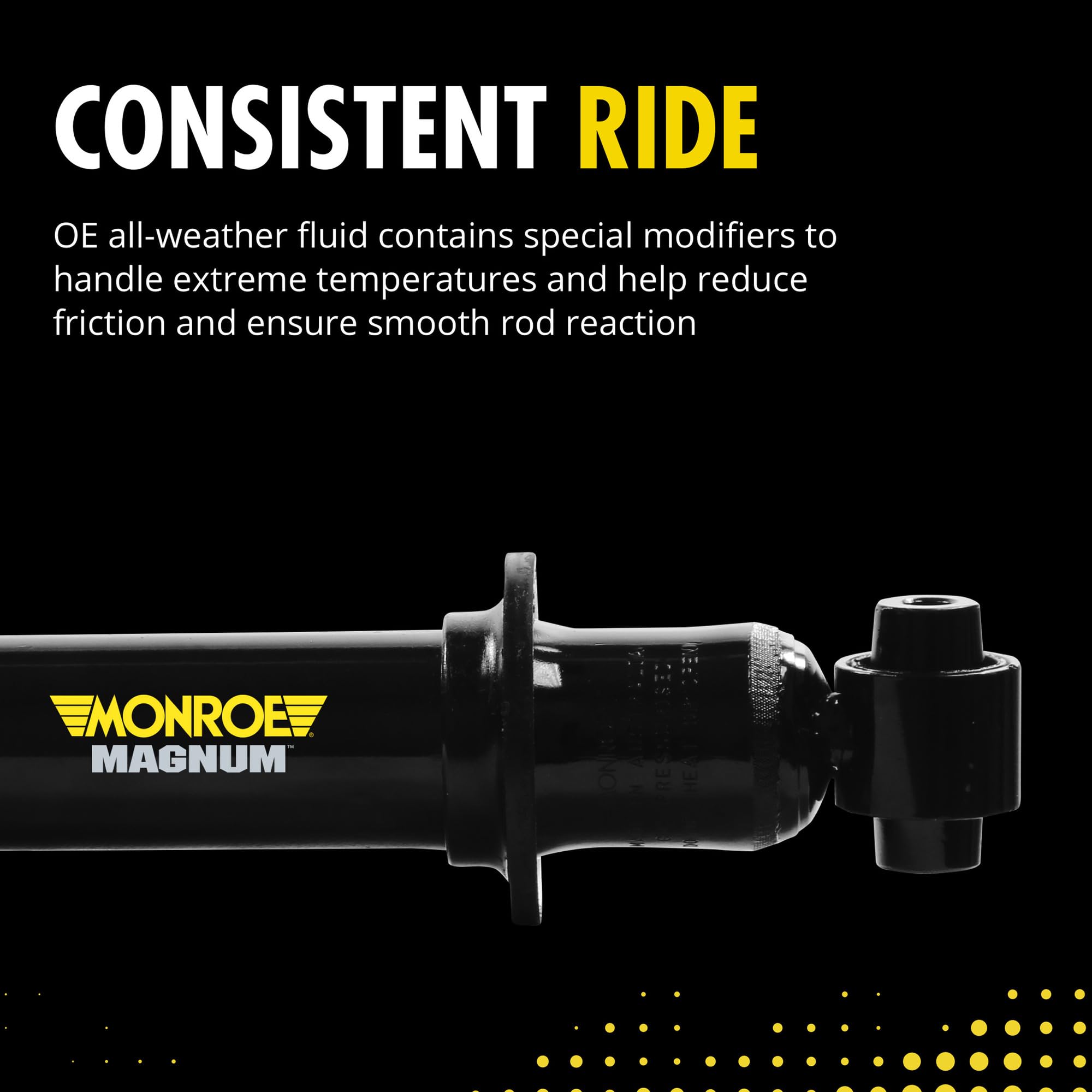 Monroe Magnum Severe Service 553033 Suspension Strut for Dodge Charger - Heavy Duty Replacement for Rough Roads & Off-Road Driving