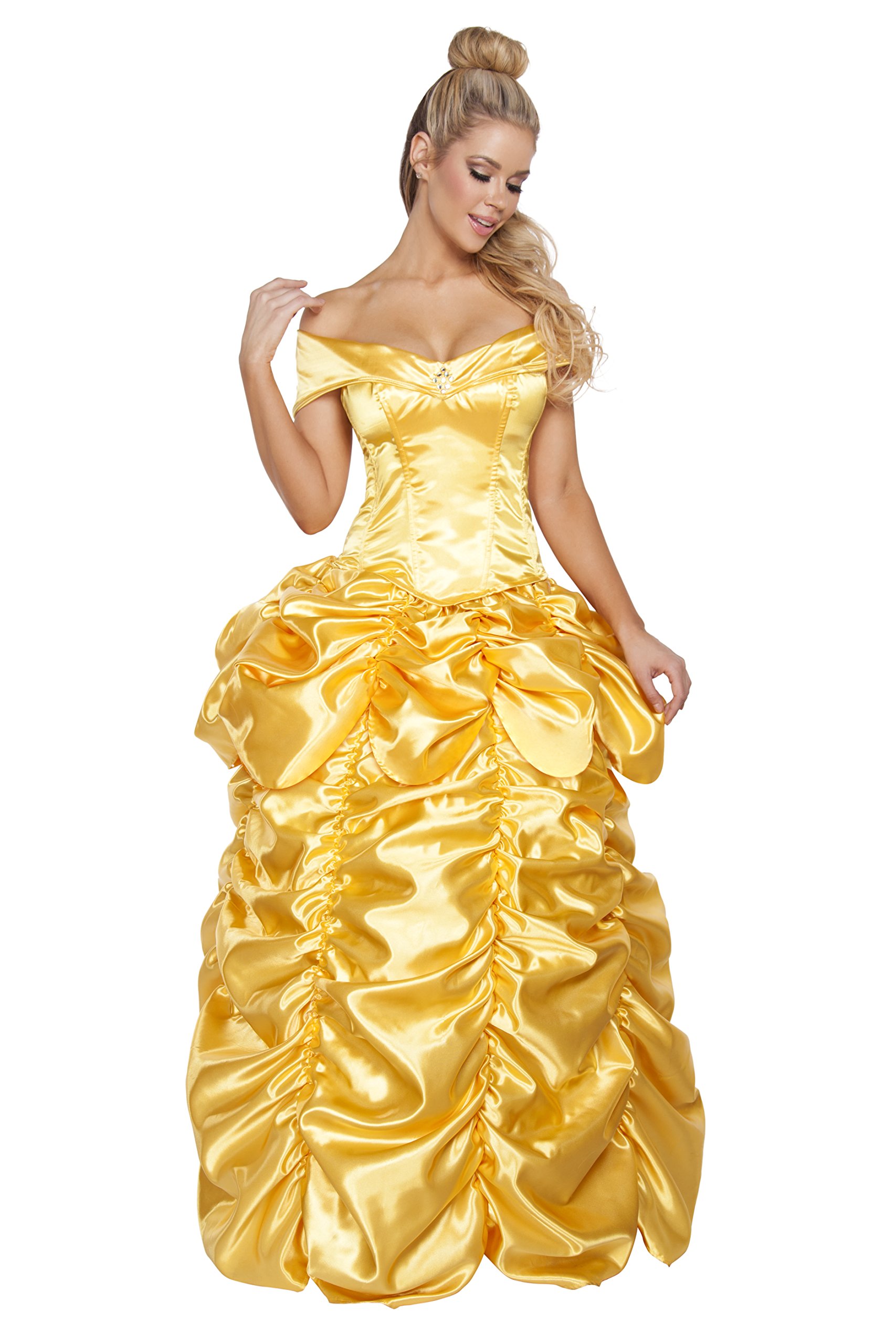 Elegant 2-Piece Roma Costume for Women | Medieval Fairytale Maiden Dress | Perfect for Renaissance Fairs, Cosplay & Themed Parties