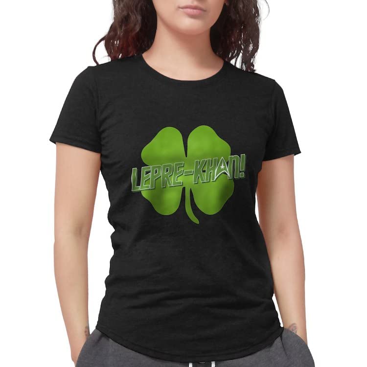 Star Trek Khan Women's Tri-Blend T-Shirt | Soft Vintage Style Tee | Perfect for Cosplay, Comic Con & Sci-Fi Fans