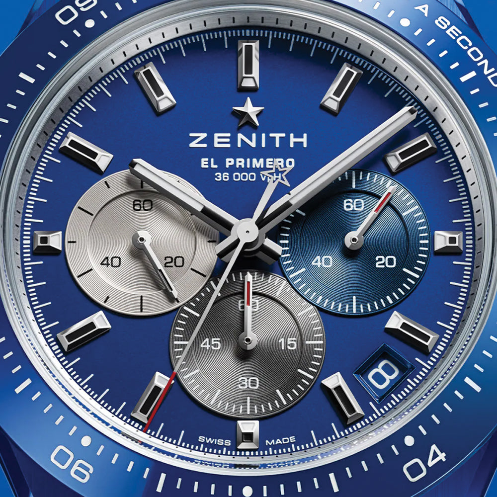 Chronomaster Sport 160th Anniversary Edition 41mm Ceramic Watch - Blue Dial with Stainless Steel Bracelet & Bonus Rubber Strap - Perfect for Luxury Collectors & Special Occasions