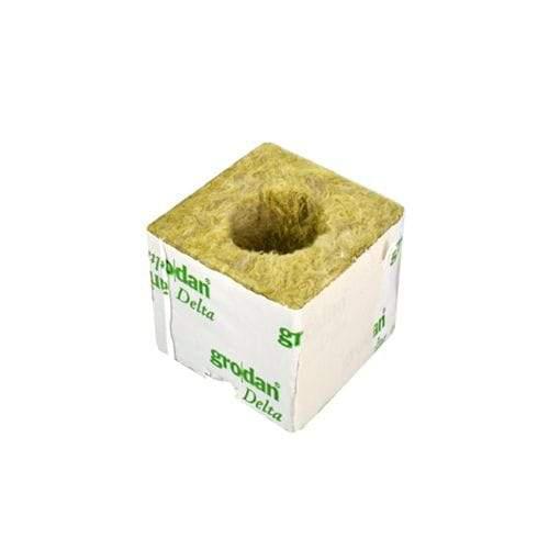 Grodan 3 Inch Rockwool Cubes - Hydroponic Growing Medium for Seed Starting & Plant Propagation | Perfect for Indoor Gardening, Greenhouses, and Hydroponic Systems