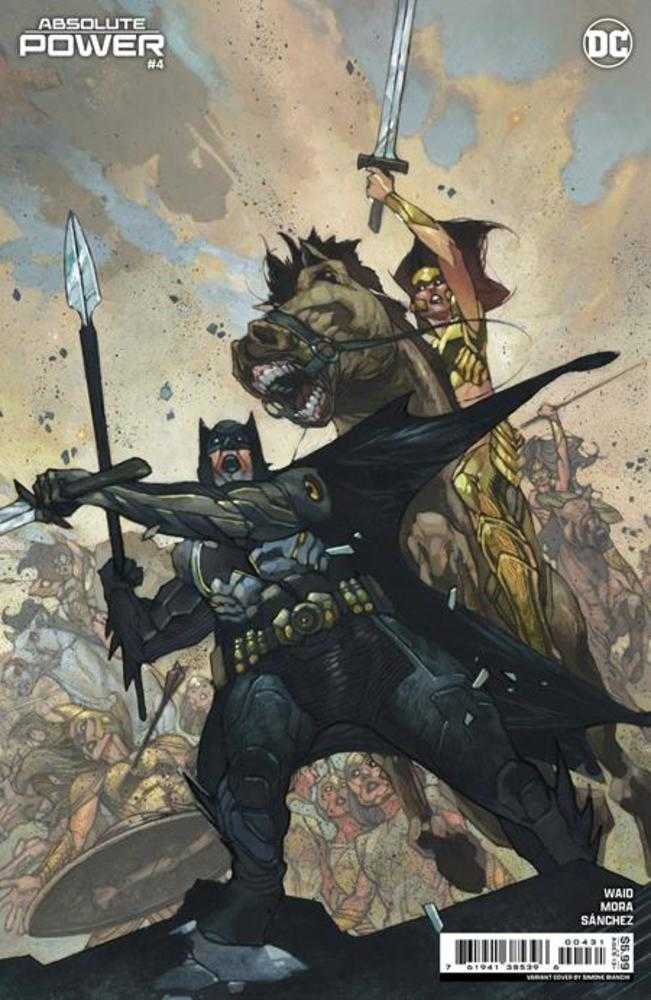 Absolute Power #4 (Of 4) Cover B Simone Bianchi Card Stock Variant - Limited Edition Comic Book for Collectors & DC Fans | Perfect for Display, Gifts & Comic Conventions