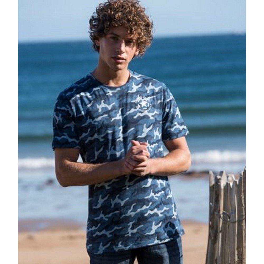Men's Camouflage T-Shirt - Military Style Camo Tee for Outdoor Hunting & Casual Wear | Breathable Cotton Comfort Fit T-Shirt for Hiking, Camping & Everyday Use