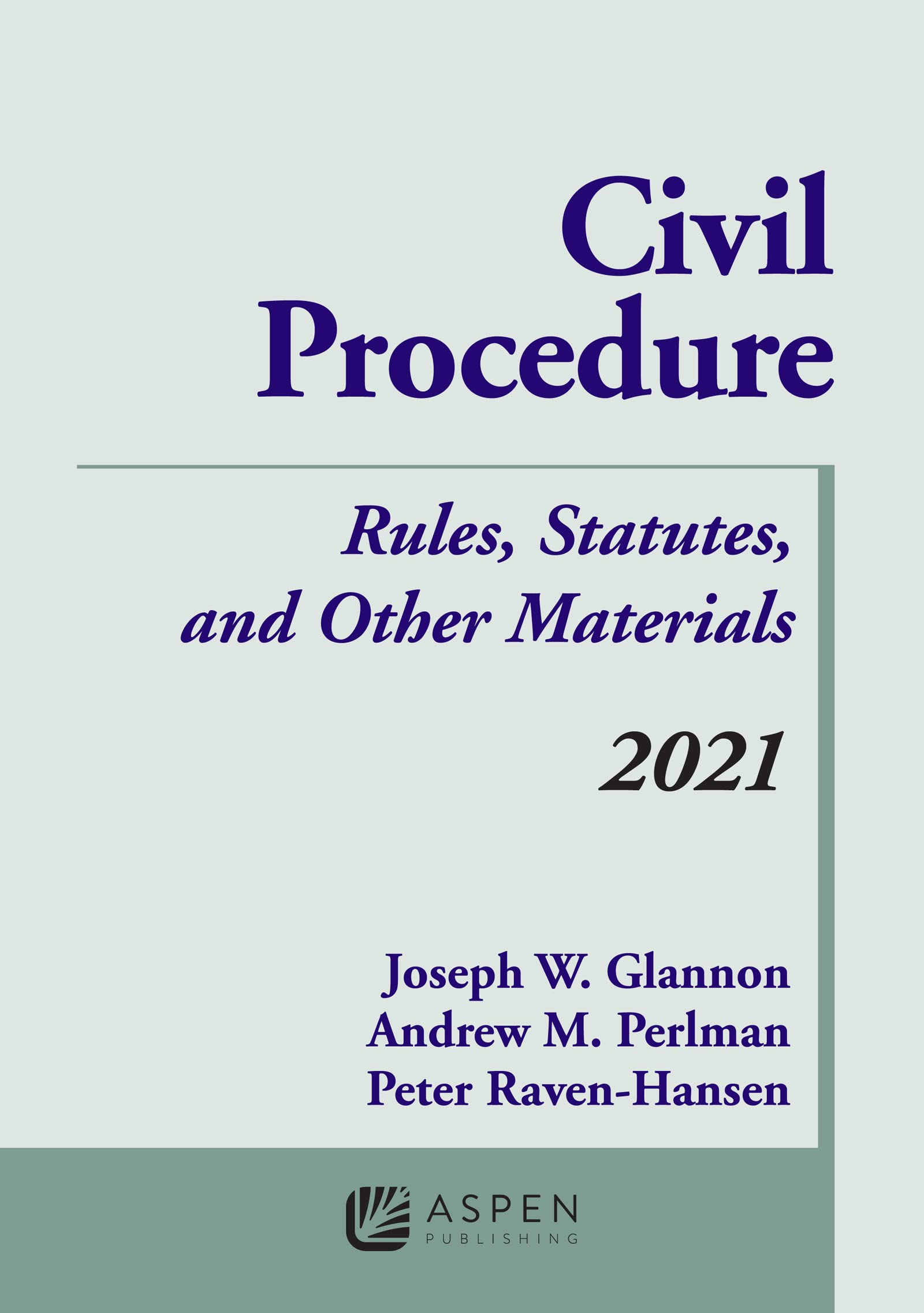 Civil Procedure: Rules, Statutes & Materials 2021 Supplement - Legal Reference Book for Law Students & Attorneys - Perfect for Court Cases & Legal Research