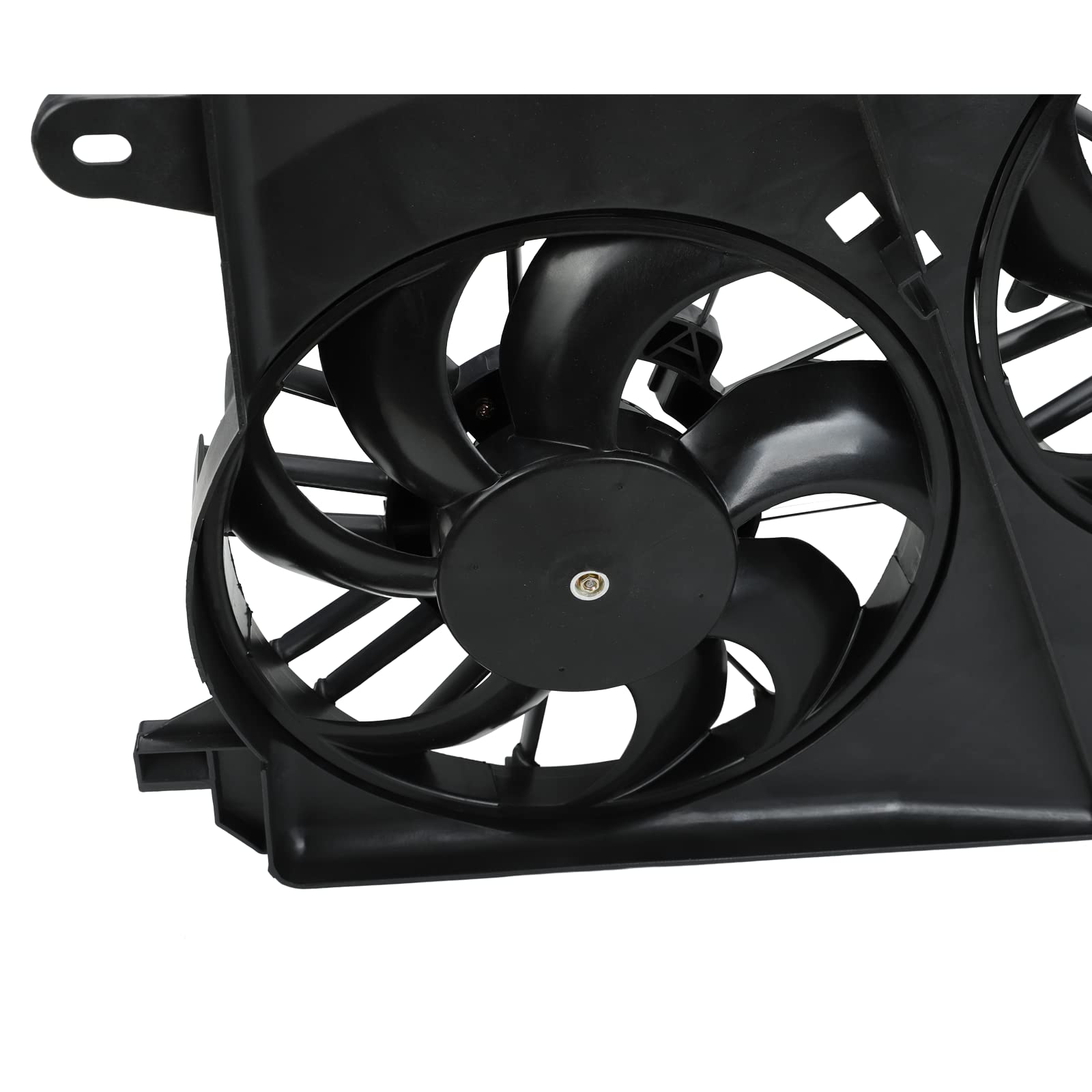 620039 Dual Cooling Fan Motor Assembly for 2005-2008 Dodge Magnum & 2006-2008 Dodge Charger - Replacement for OEM 5174358AA - Improves Engine Cooling Performance for Hot Weather & Heavy Load Driving
