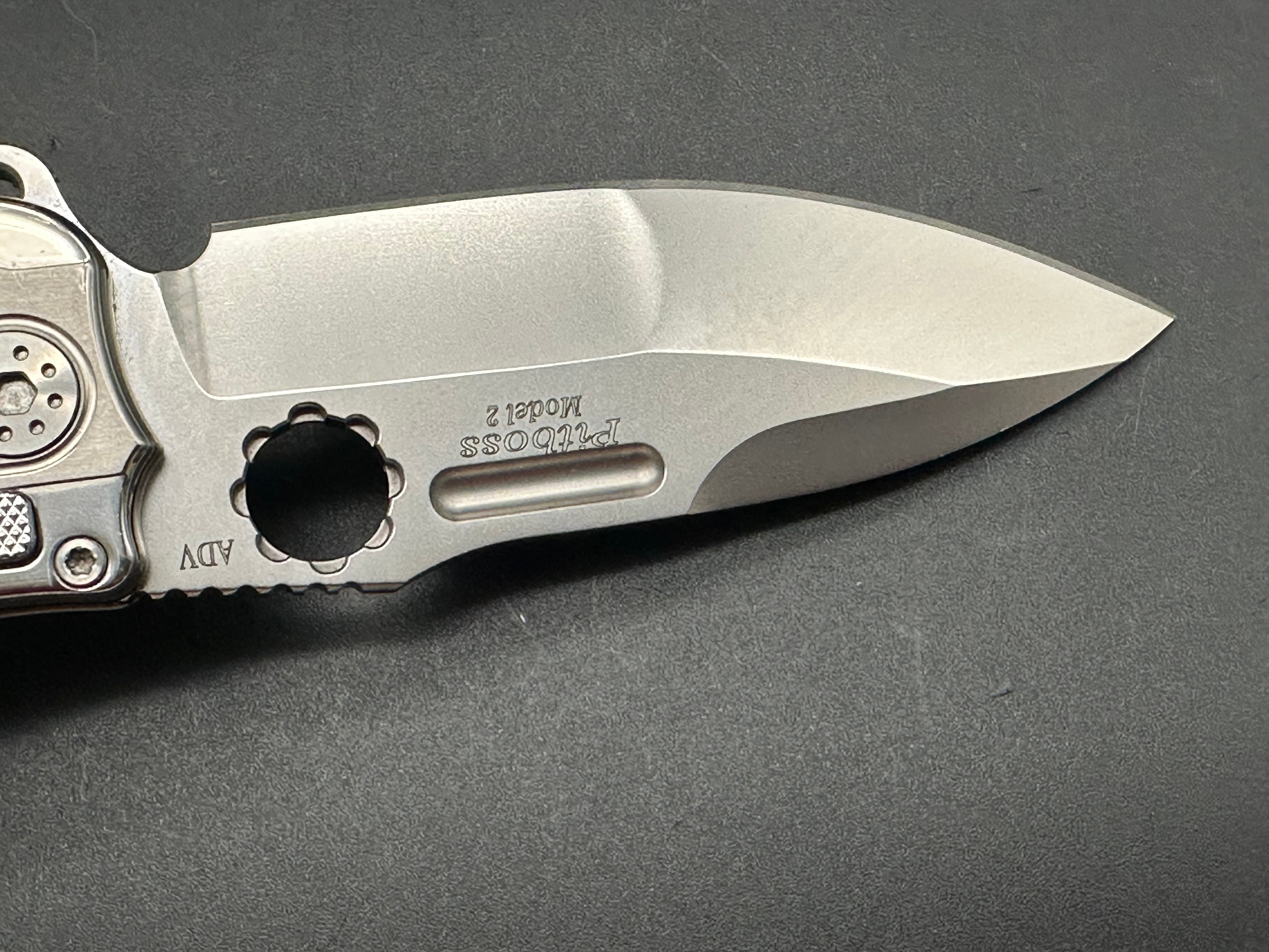 ADV Mini Pit Boss Model 2 Tactical Folding Knife - EDC Pocket Knife for Outdoor, Camping & Everyday Carry | Durable Stainless Steel Blade with G10 Handle