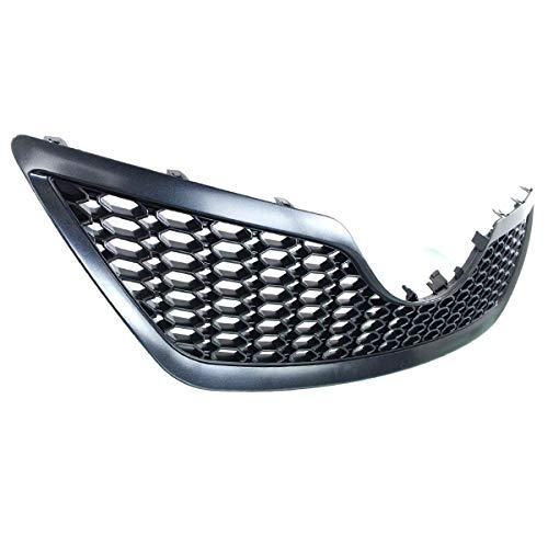 Compatible with 2007 2008 2009 Toyota Camry SE 2.4L & 3.5L Front Grille Assembly - Black Shell/Insert - Perfect for Car Upgrades & Replacement Parts