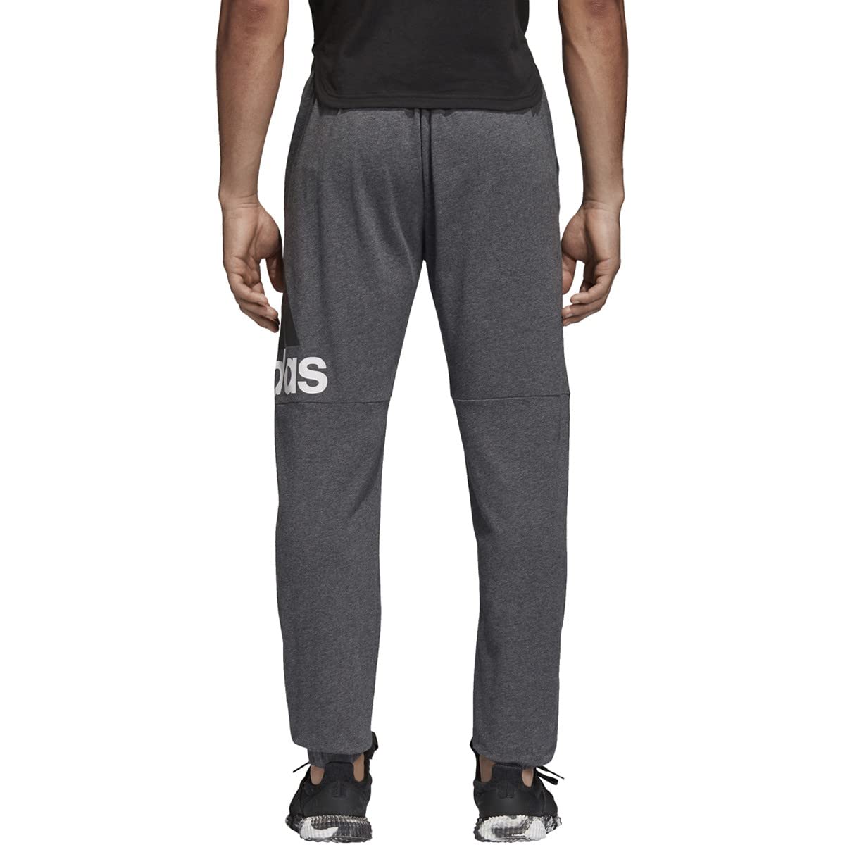 **Adidas Men's Essentials Performance Logo Pants - Comfortable Athletic Joggers for Running, Gym & Casual Wear**