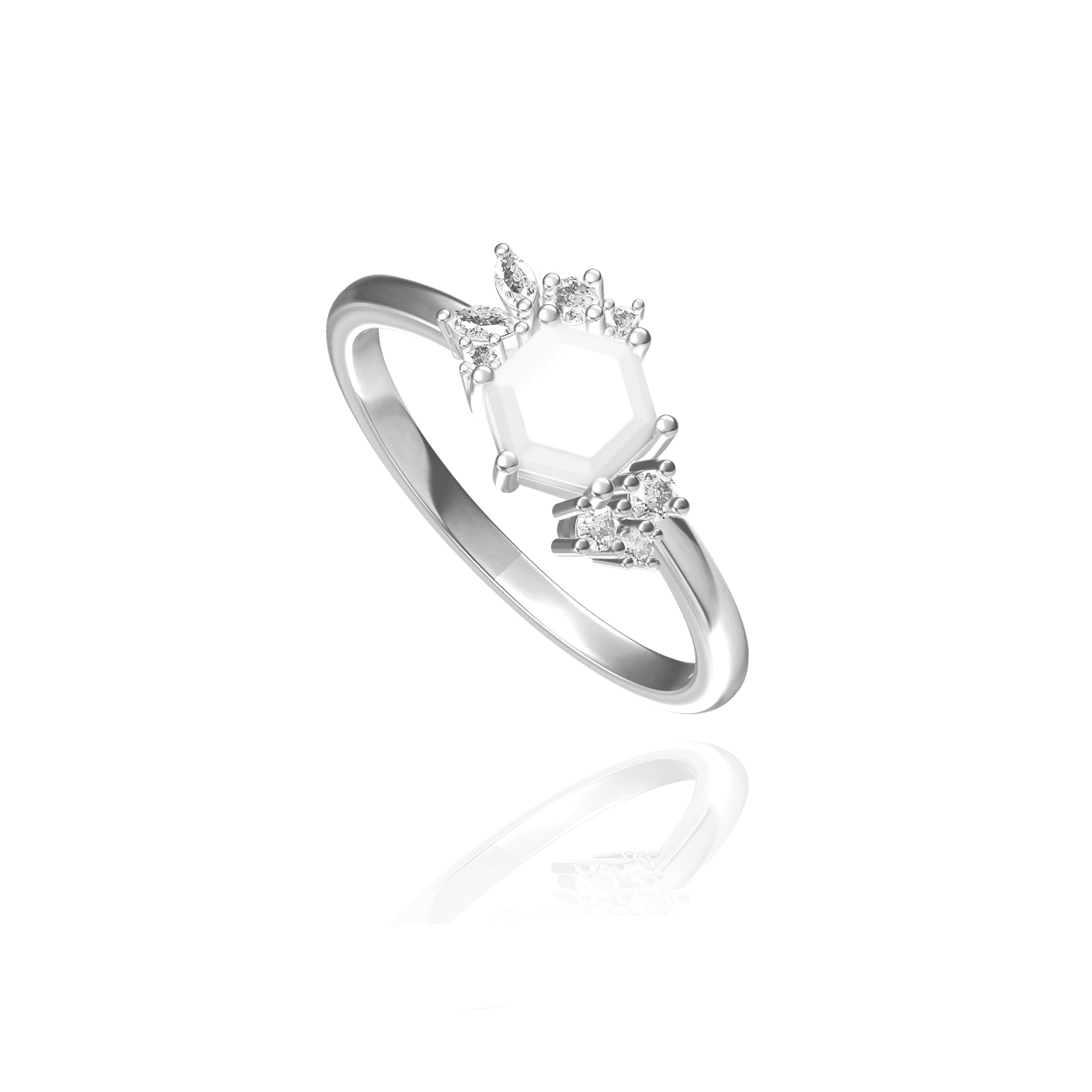 Elegant Breastmilk Keepsake Ring for Moms - Memorial Jewelry to Preserve Precious Memories | Perfect Gift for New Mothers & Breastfeeding Moms