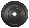 VTX Troy Olympic 2 Solid Bumper Plates - Weightlifting Plates for CrossFit, Powerlifting & Home Gym Workouts - Perfect for Olympic Lifting, Strength Training & Fitness Equipment