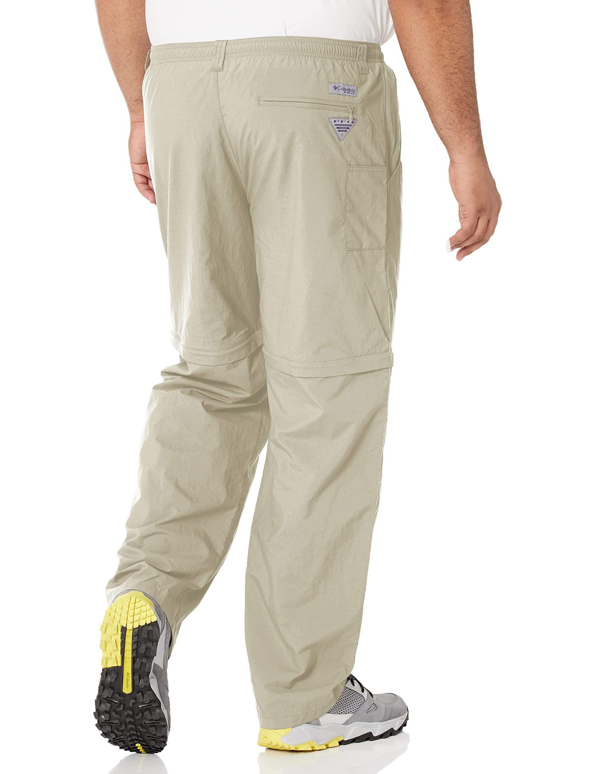 Columbia Men's Backcast Convertible Pants - Water-Resistant, Quick-Dry Hiking & Outdoor Adventure Pants with Zip-Off Legs - Perfect for Camping, Fishing & Travel
