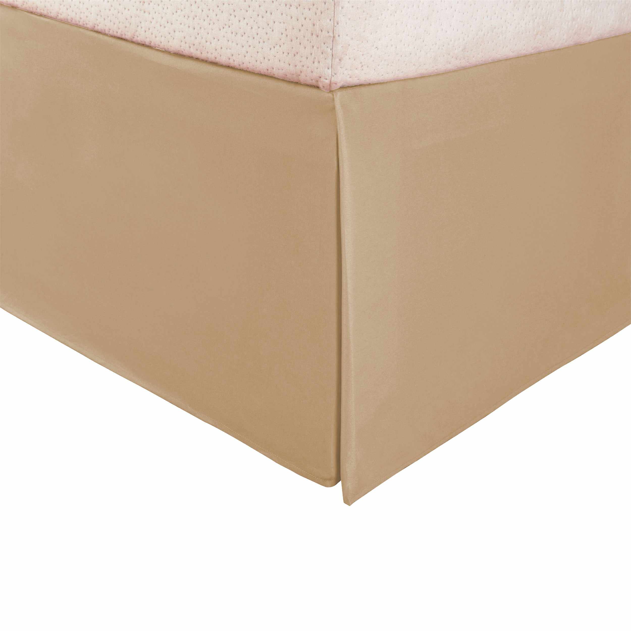 Wimberton 100% Brushed Microfiber Bed Skirt - 15 Inch Drop Length with Inverted Box Pleats | Perfect for Master Bedroom, Guest Room & Hotel Decor