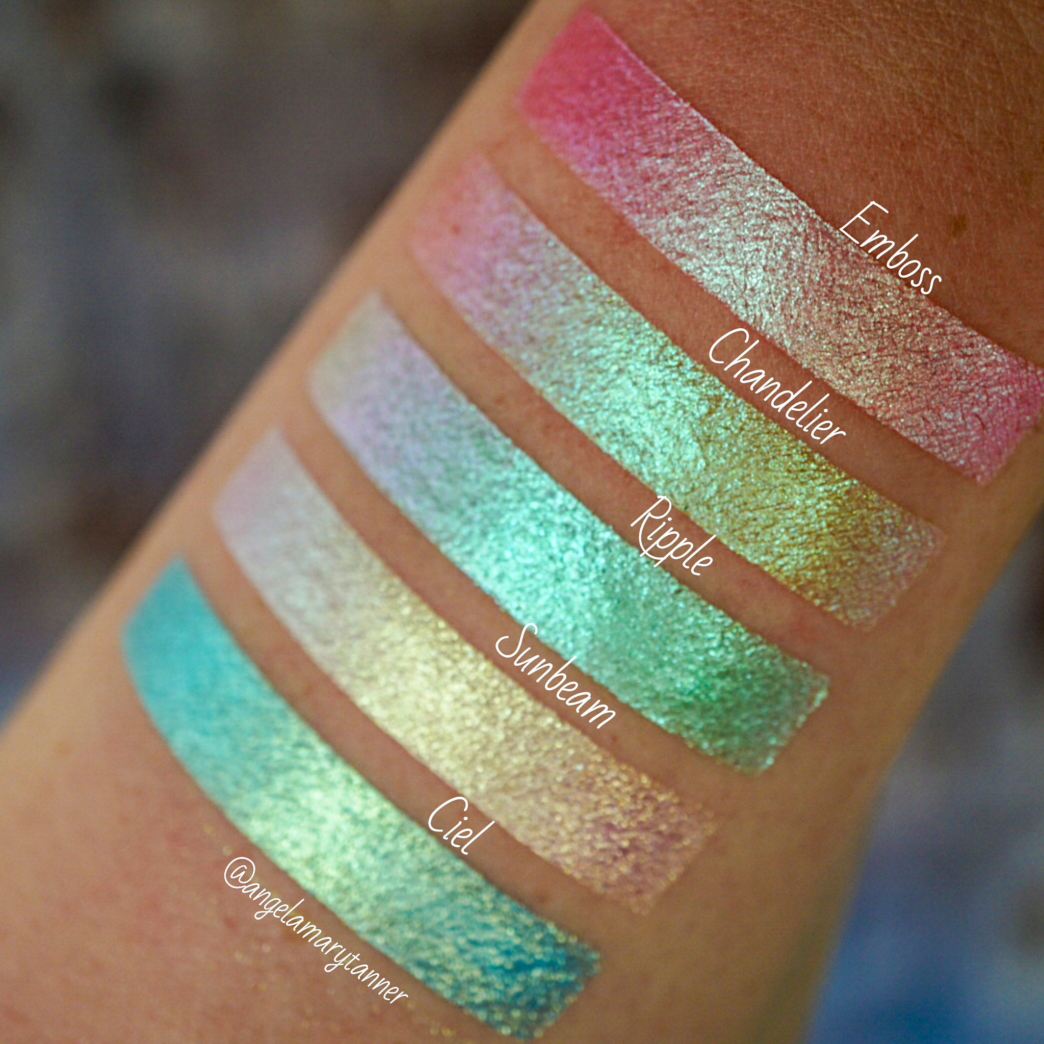 Ciel Glitter Multichrome Eyeshadow - Long Lasting Pigmented Makeup for Party, Festival & Night Out Looks