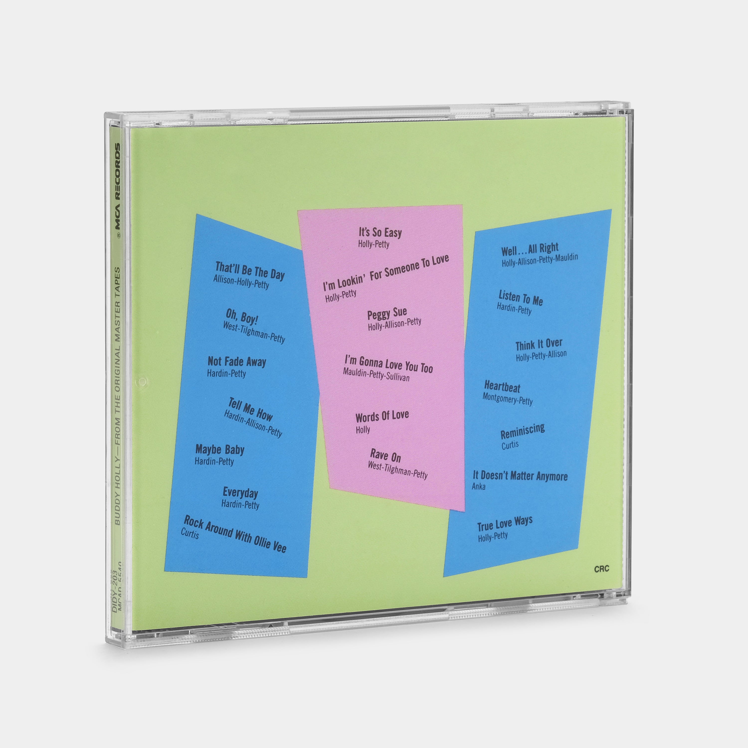 Buddy Holly From The Original Master Tapes CD - Vintage Music Collection for Home, Car & Gift Giving
