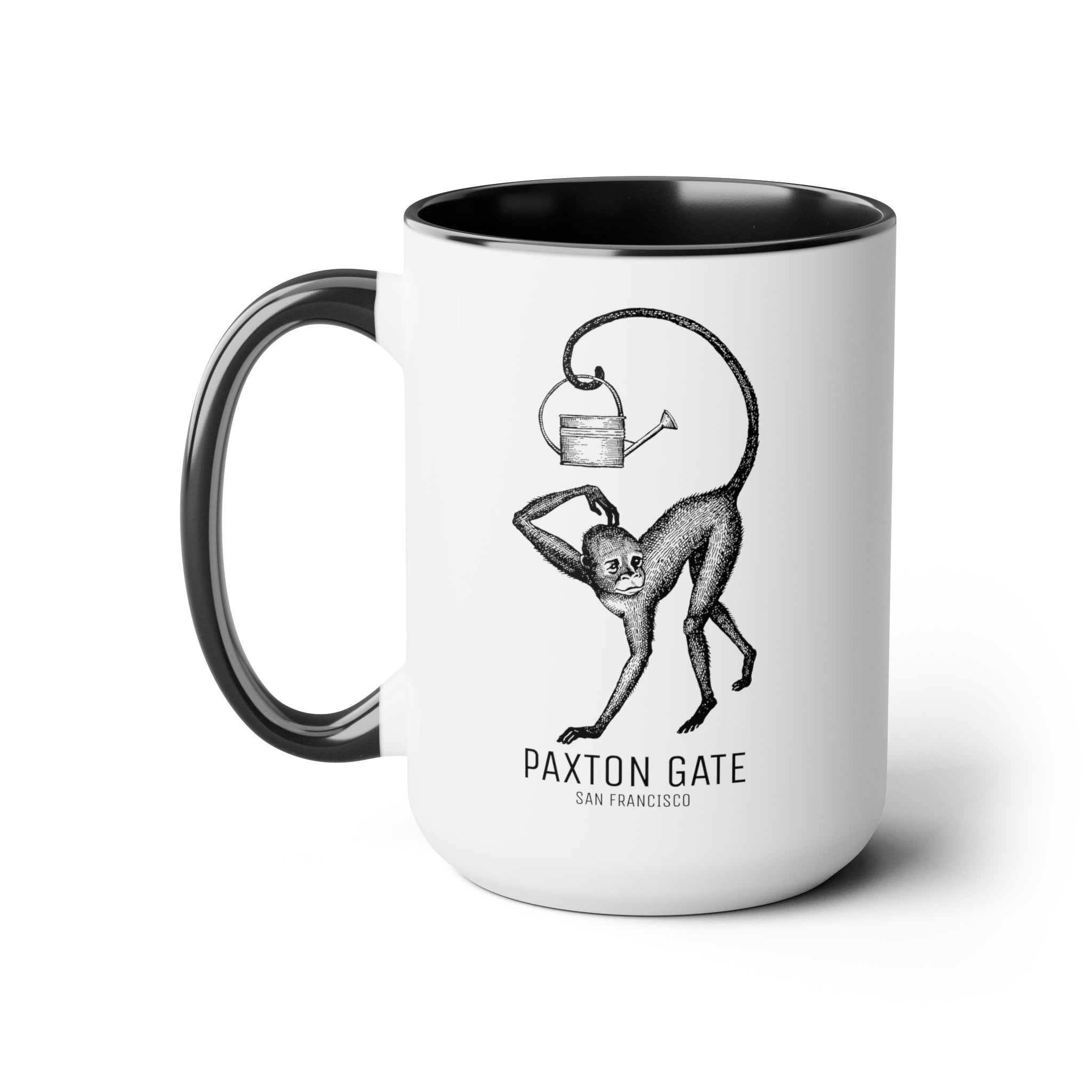 Two Tone Paxton Gate Coffee Mug - Elegant Ceramic Cup for Hot & Cold Drinks - Perfect for Home, Office, and Gifts