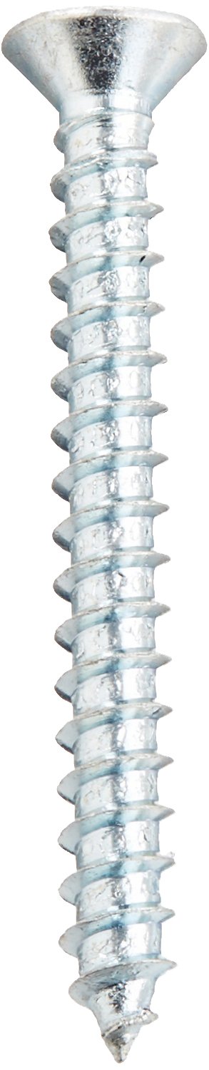 #10-12 Steel Sheet Metal Screws - Zinc Plated, 1-1/2