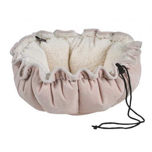Bowsers 19098 Buttercup Pet Bed - Soft Plush Dog & Cat Bed with Removable Washable Cover, Orthopedic Support for Small to Medium Pets - Perfect for Home, Crate & Travel Use