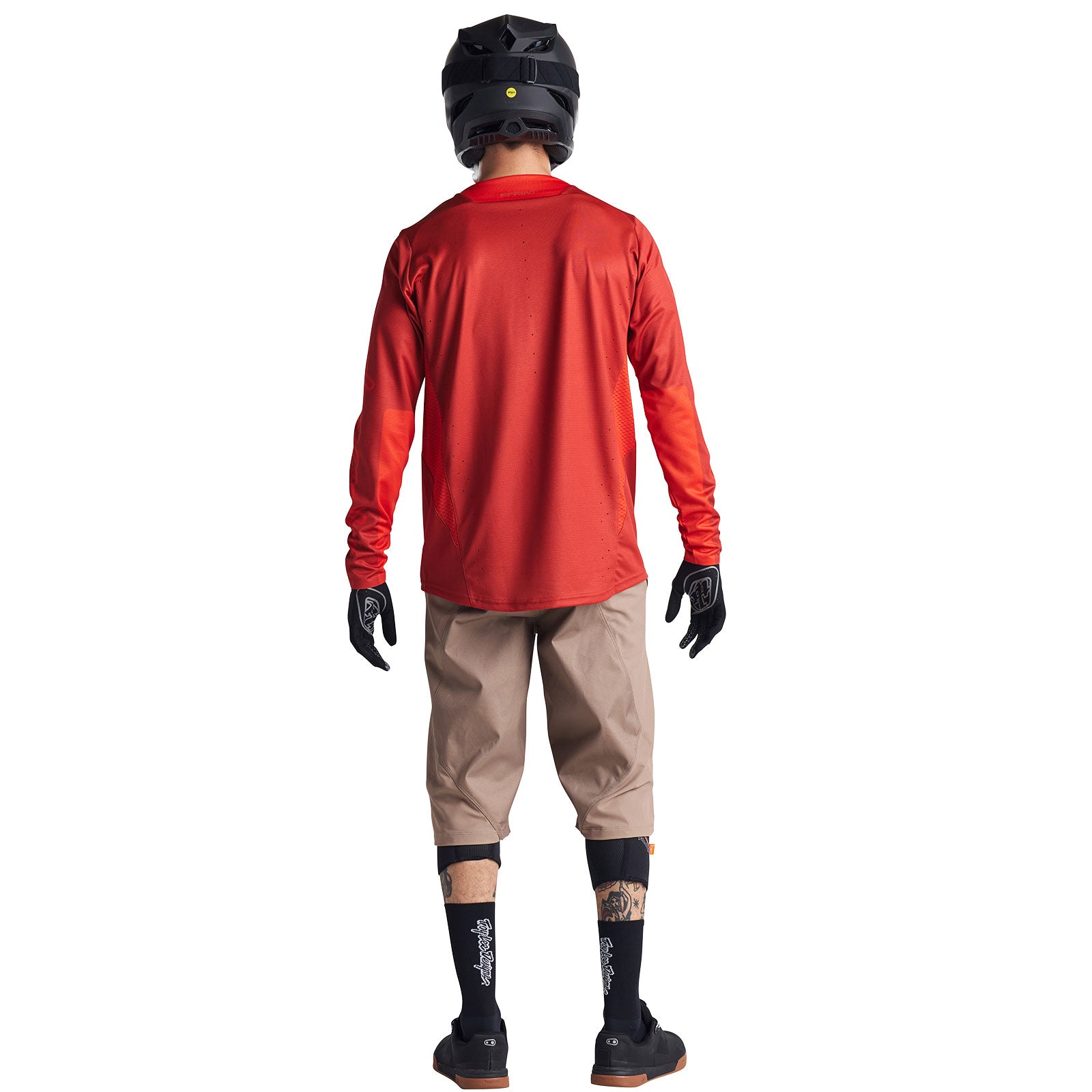 Sprint Jersey Icon Fire Orange - High Performance Cycling Jersey for Men & Women - Perfect for Road Biking, Mountain Biking & Outdoor Sports