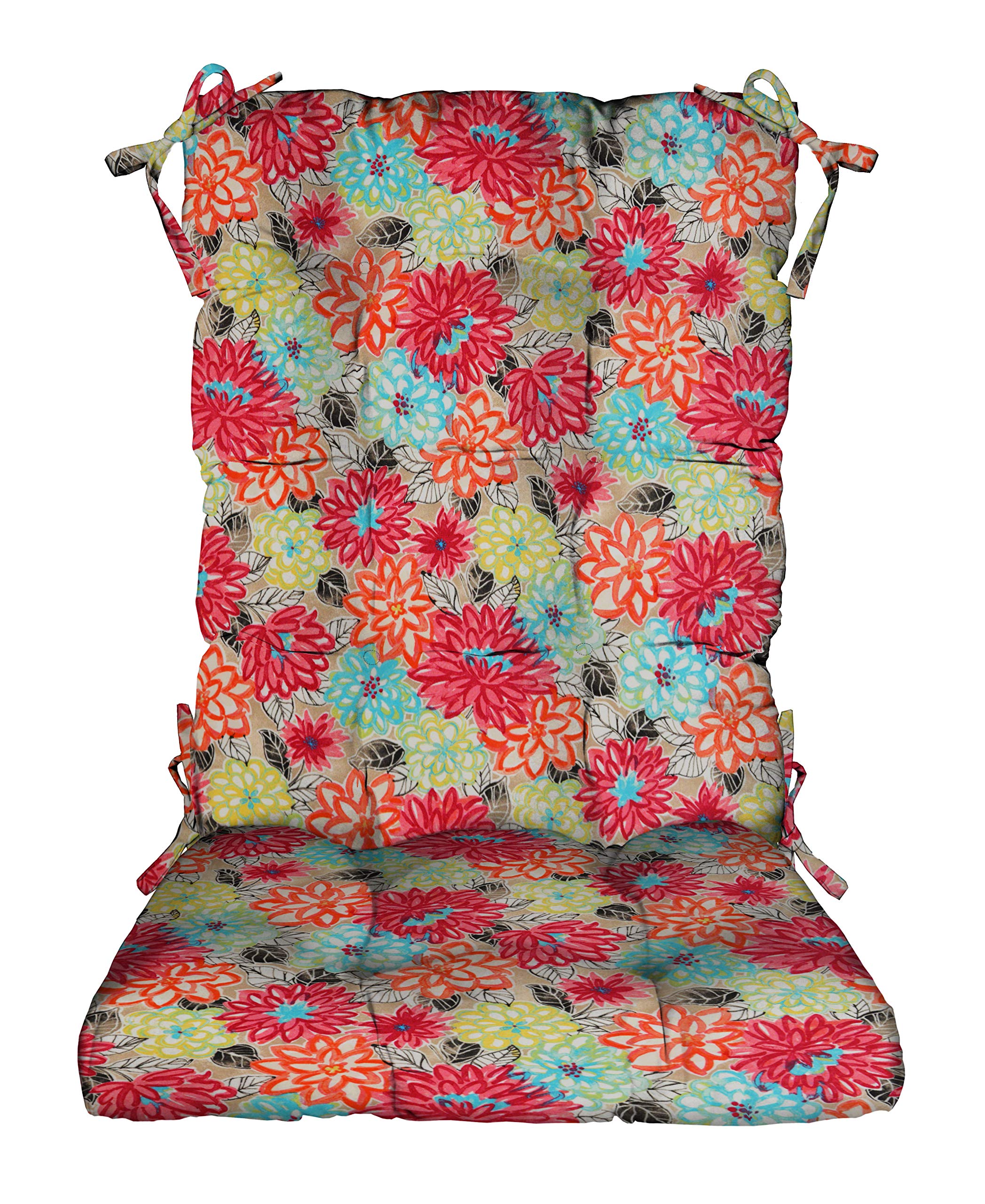 RSH DECOR: Tufted Rocker Cushion Set - 18