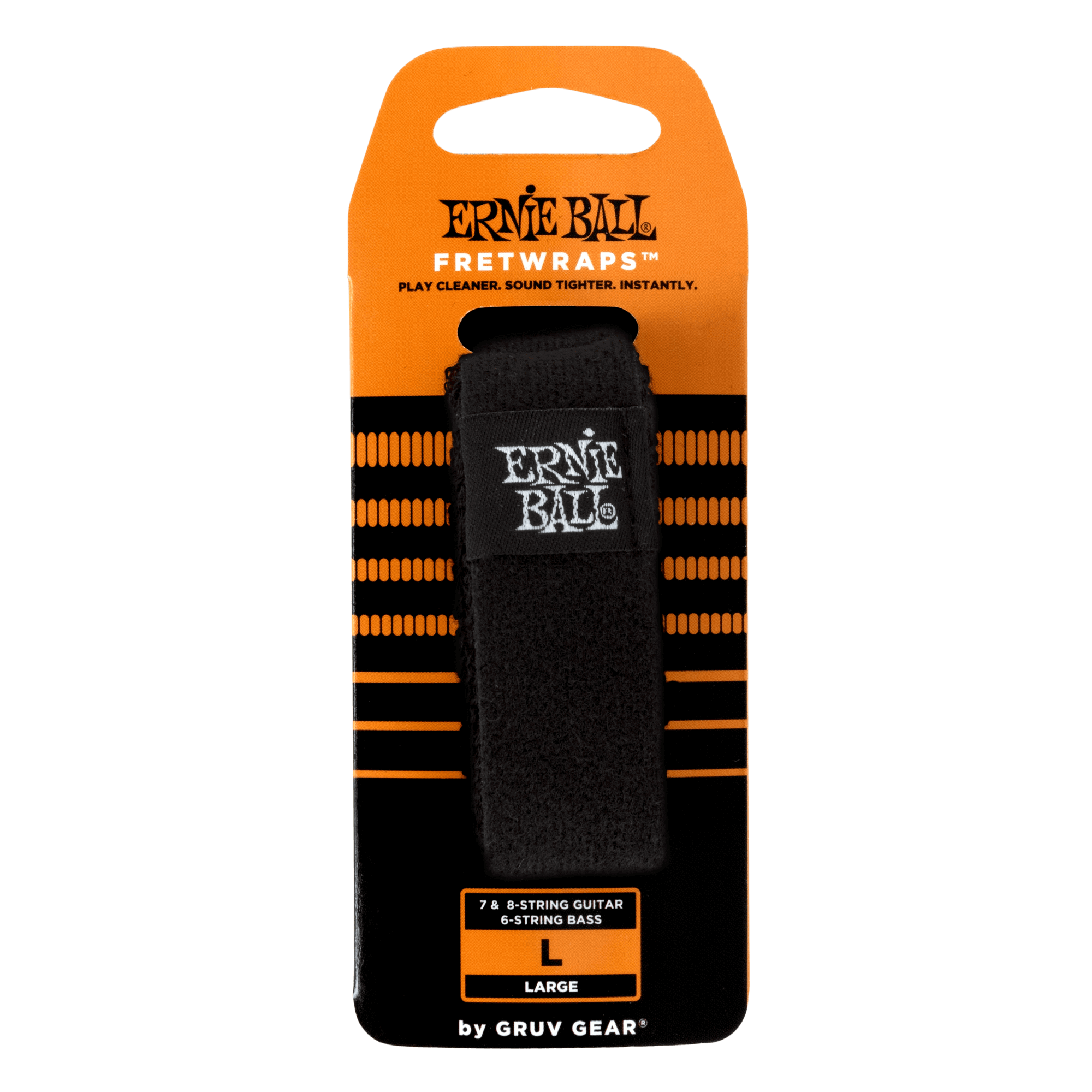 Ernie Ball Gruv Gear Fretwrap Large - Guitar String Mute for Smooth Playing | Perfect for Recording, Practice & Live Performances