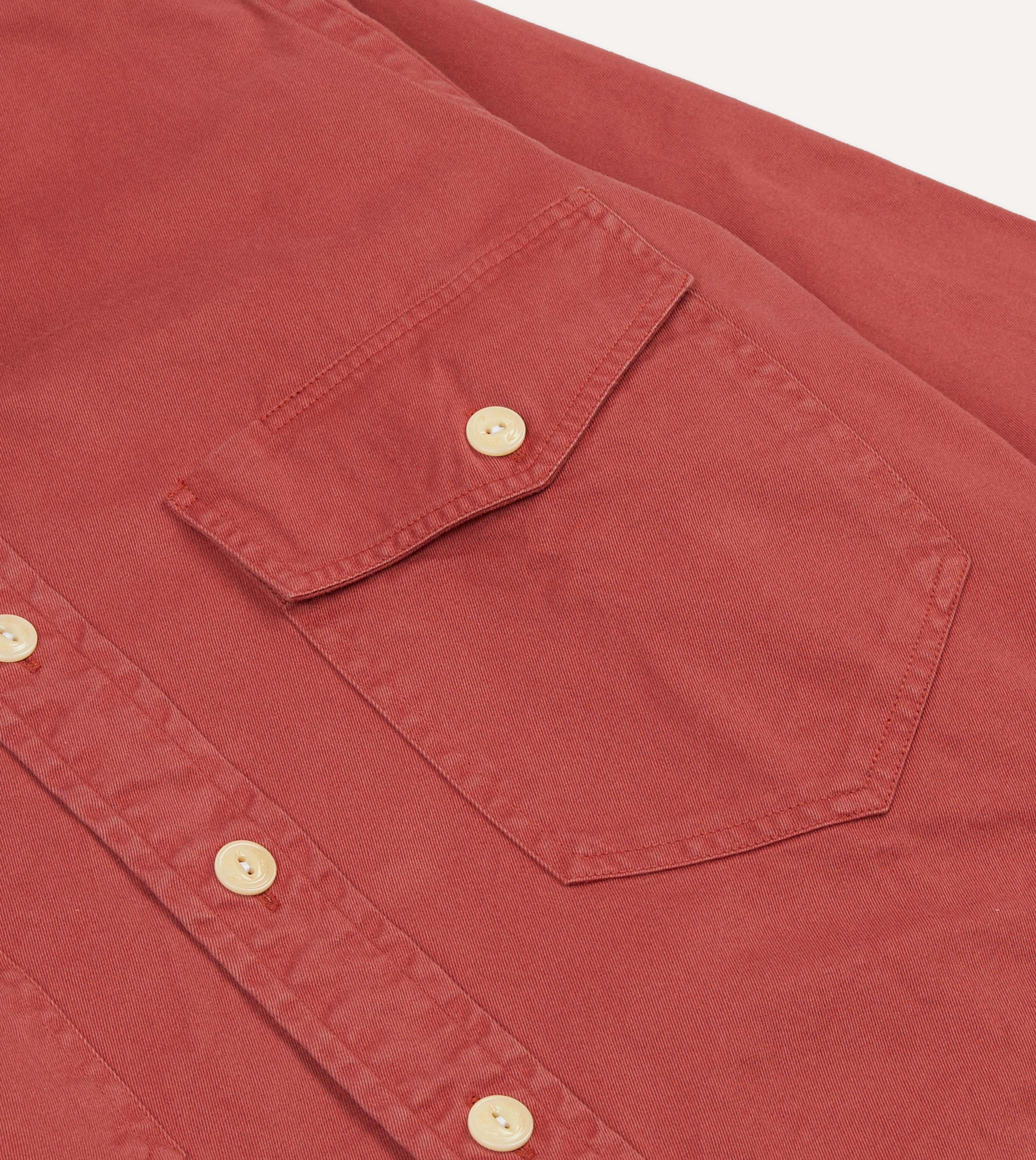 Premium Red Cotton Long Point Collar Work Shirt for Men - Business Casual & Office Wear - Comfortable & Durable Professional Shirt for Work, Interviews & Formal Occasions