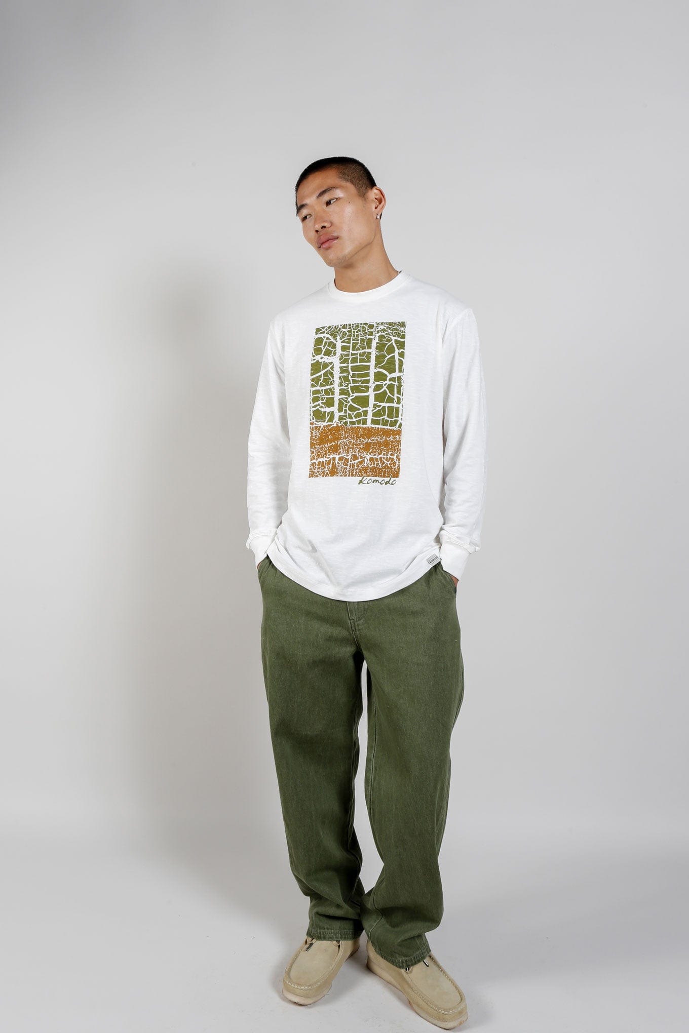 Organic Cotton Men's T-Shirt - Soft Breathable Comfort Fit - White | Perfect for Casual Wear, Outdoor Activities & Everyday Use