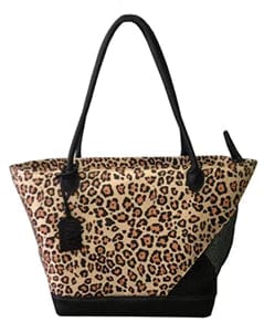 Stylish Leopard Print Handbag for Small Dogs - Fashionable Pet Carrier for Daily Walks & Outings