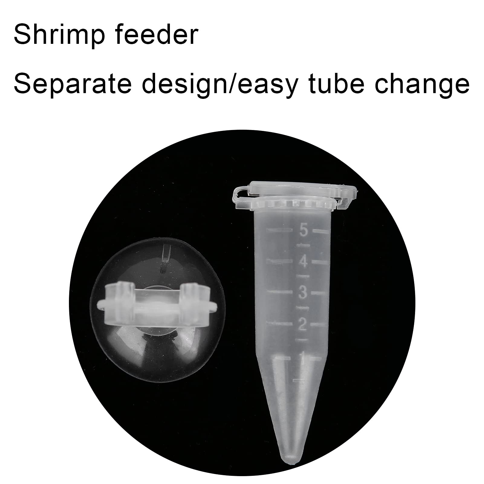 GLOGLOW 10Pcs Automatic Shrimp Feeding Cup - Red Worm Funnel for Aquarium Fish Food, Shrimp Eggs Feeder with Tapered Design | Perfect for Freshwater & Saltwater Tanks, Fish Breeding & Shrimp Keeping