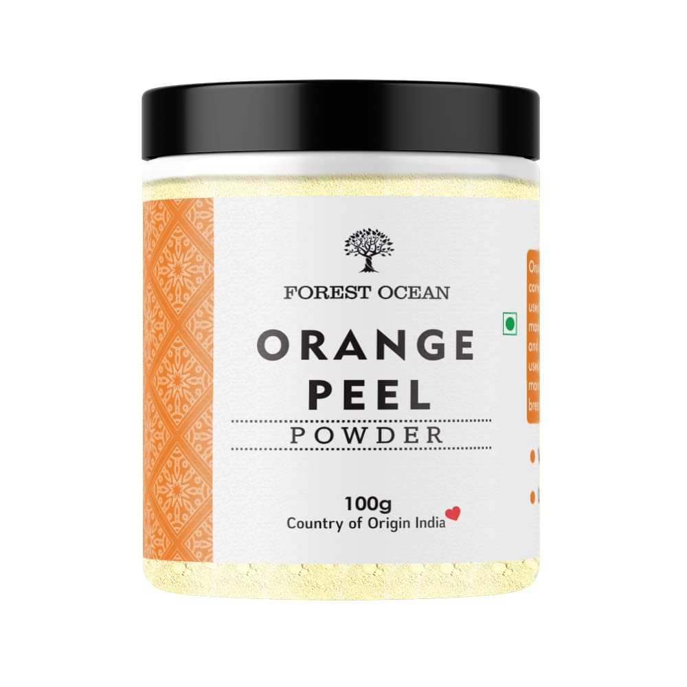 Rose Petal & Orange Peel Powder for Face & Skin Care - 2x100g Pack for Glowing Skin