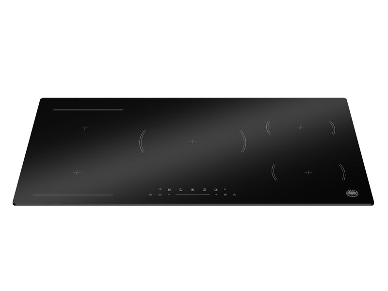 Bertazzoni PE365INDXV 36-Inch Professional Induction Cooktop in Nero Black - Perfect for Modern Kitchens & Gourmet Cooking