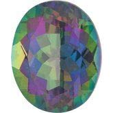 Mystic Fire Topaz Sterling Silver Pendant Necklace with 12k Rose & Green Black Hills Gold – Elegant Jewelry for Women, Perfect for Gifts, Parties & Special Occasions