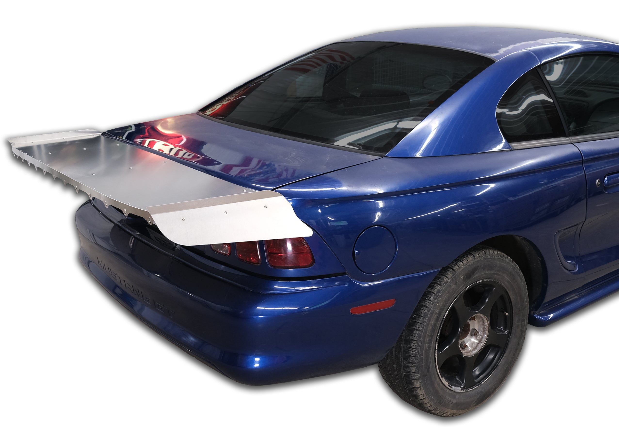1994-1998 SN95 Mustang Adjustable Rear Wing Spoiler - 15 Position Customizable for Enhanced Aerodynamics | Perfect for Racing, Car Shows & Performance Upgrades