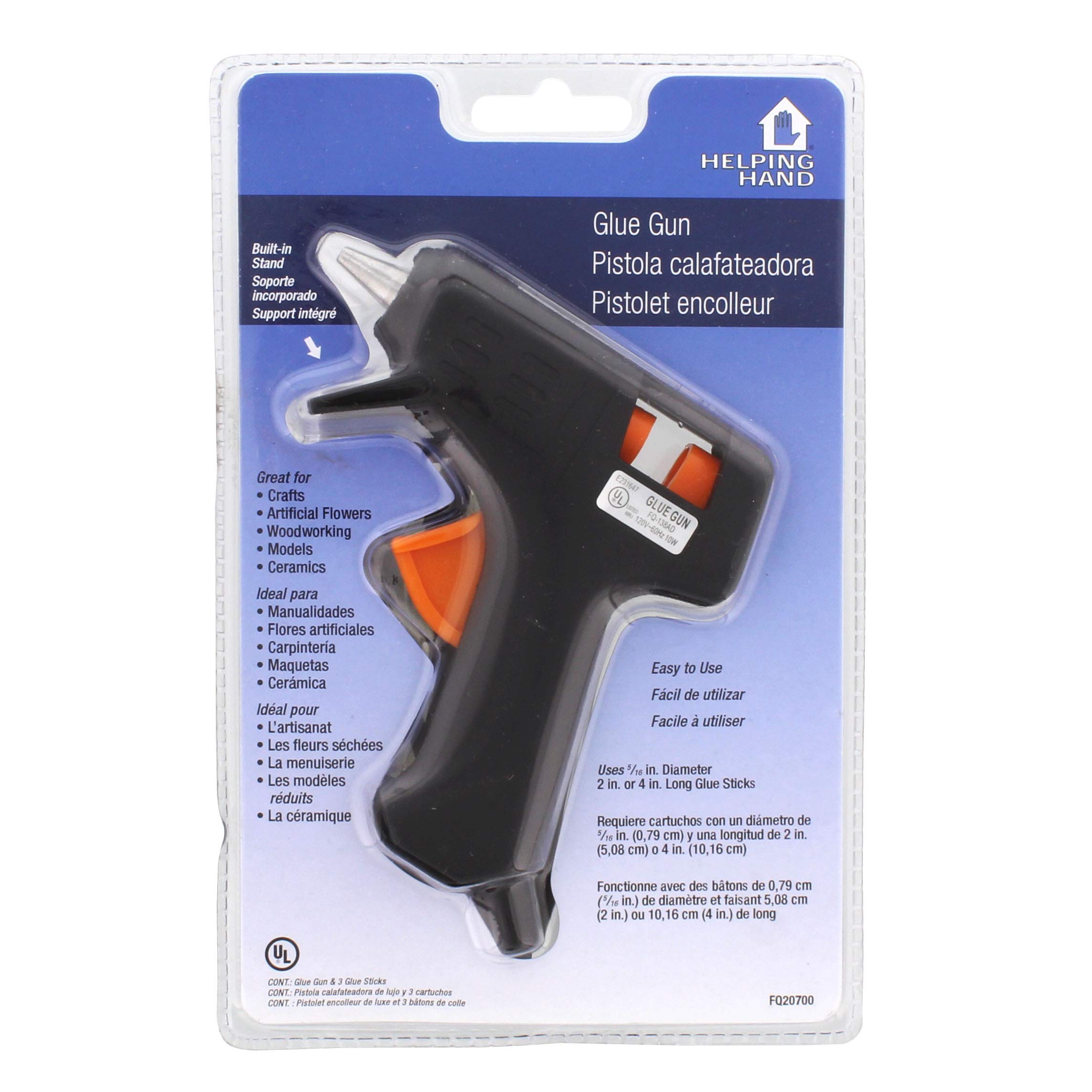 Best Helping Hand Glue Gun for DIY Crafts, Woodworking & Home Repairs - Precision Hot Melt Adhesive Tool for Hobbyists and Professionals